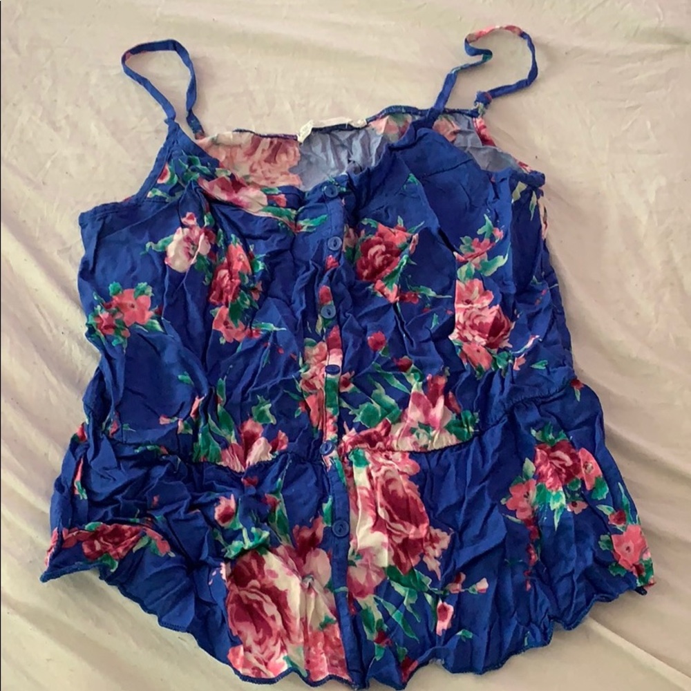 Floral tank top